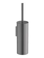 Ершик для унитаза Aquatek AQ4611BGM подвесной, нержавеющая сталь, цвет: сталь оружейная