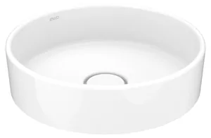 Раковина накладная Keuco Stageline 400х400х105 круглая,без отверст. под смеситель,белый 32880310400
