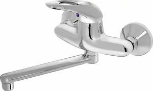 Смеситель для кухни настенный VARION Armaturen 9105 95 3 однозахватный, излив 220 мм