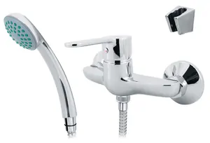 Смеситель для душа VARION Armaturen 9520 97 3 однозахватный, лейка, душевой шланг