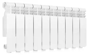 Радиатор алюминиевый GLOBAL 350, 10 секций ВШГ:429х800х80 1310 Ватт, белый