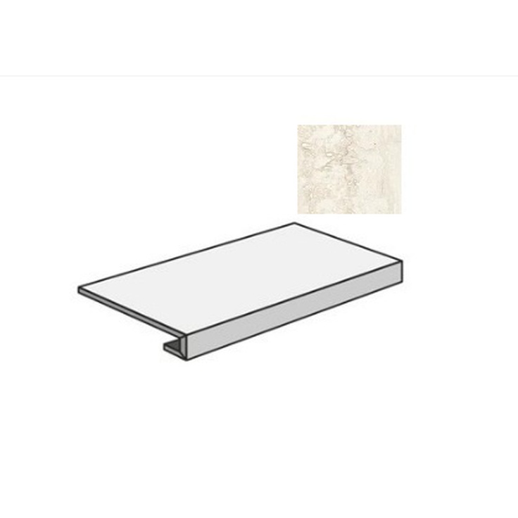 Sant Agostino Invictus CSAGRIIV12 Gradone Ivory 33x120 матовая