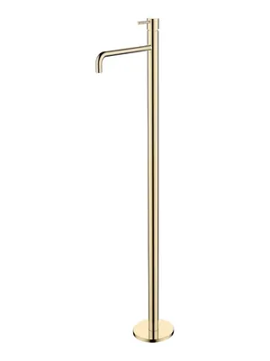 Смеситель Boheme 107-G для раковины, напольный, однозахватный, золото