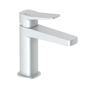 Смеситель для раковины WasserKRAFT 2303 однозахватный, белый Soft-touch