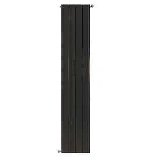 Дизайн-радиатор STOUT 2000 4 секции, алюм., универс.подкл., 1586 Вт, цвет 2748 cod.07 черный