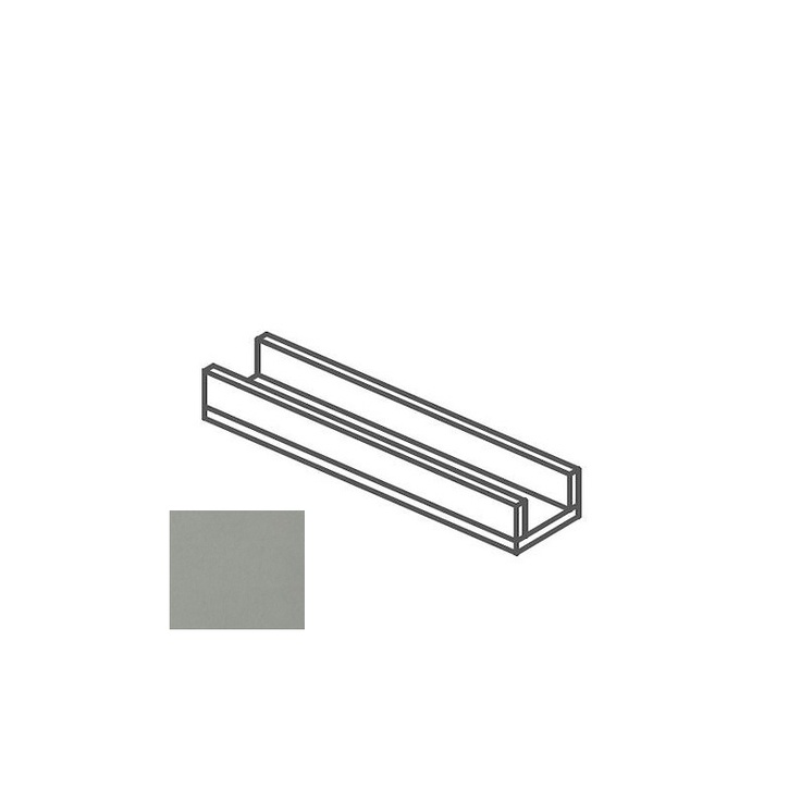 Impronta italgraniti Nuances NU02CA6 Canalina Grigio 14x60x8 матовая