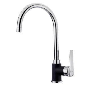 Смеситель для кухни TEKA IN 995 CARBON однозахватный,высокий,поворотный излив,карбон 53995120CN