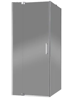 Душевой уголок CEZARES SLIDER (885-900х900-1000х1950) AH-1-90-90/100-GRIGIO-Cr стекло серое/хром