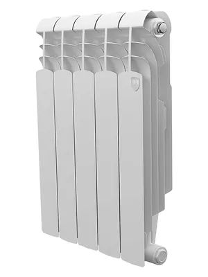 Радиатор биметаллический, 5 секций Royal Thermo 500 2.0, боковое подк, НС-1412075
