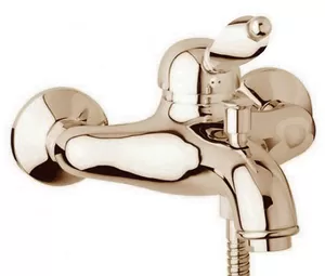 Смеситель CEZARES VM-02-M для ванны/душа, однорычажный, бронза/ручка металл