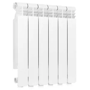 Радиатор алюминиевый GLOBAL 500, 6 секций ВШГ:579х480х80 1056 Ватт, белый