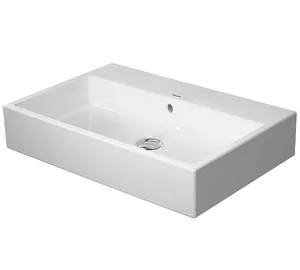 Умывальник Duravit 700х470 без отверстия под смеситель, с переливом 2350700060