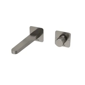 Смеситель WasserKRAFT A6451.298 для умывальника, встраиваемый, однозахватный, никель