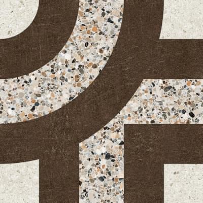 декор Artstone Spin Tropic Choco 40x40