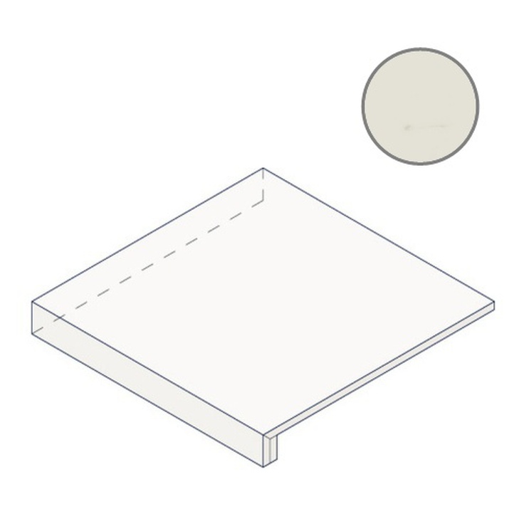 Atlas Concorde Russia Empire 620070002106 Arabescato Scalino Angolare Sx 33x60 матовая