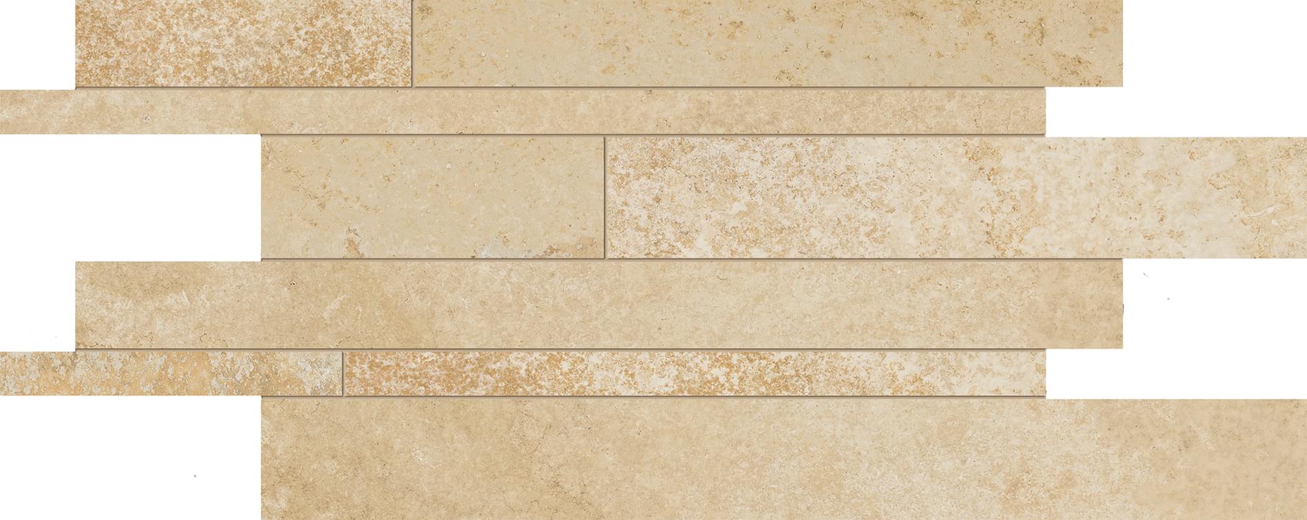 мозаика Cornerstone Alpen Listelli Sfalsati Bavaria Stone 30x60