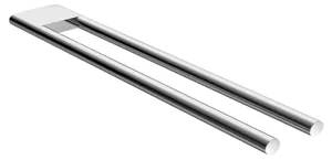 Полотенцедержатель Keuco Edition400 450 мм, настенный, двойной, неповоротный, хром 11518010000