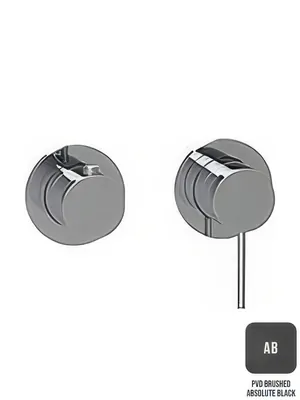 Смеситель для ванны/душа Almar на 2-3 потребителя, расположение вер/гор, цвет черный брашированный E180141.AB