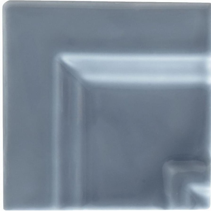 Adex Neri ADNE5605 Angulo Marco Cornisa Clasica Storm Blue 7,5x7,5