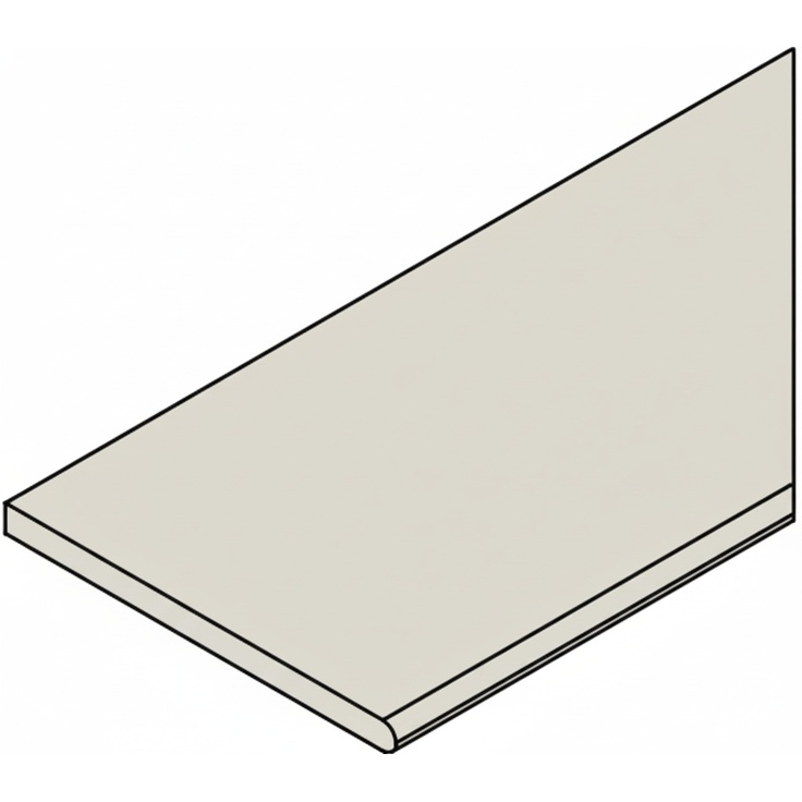 Italon Magma (Магма) 620090001365 X2 Минерал бортик закруглённый Правый 30x60 матовая