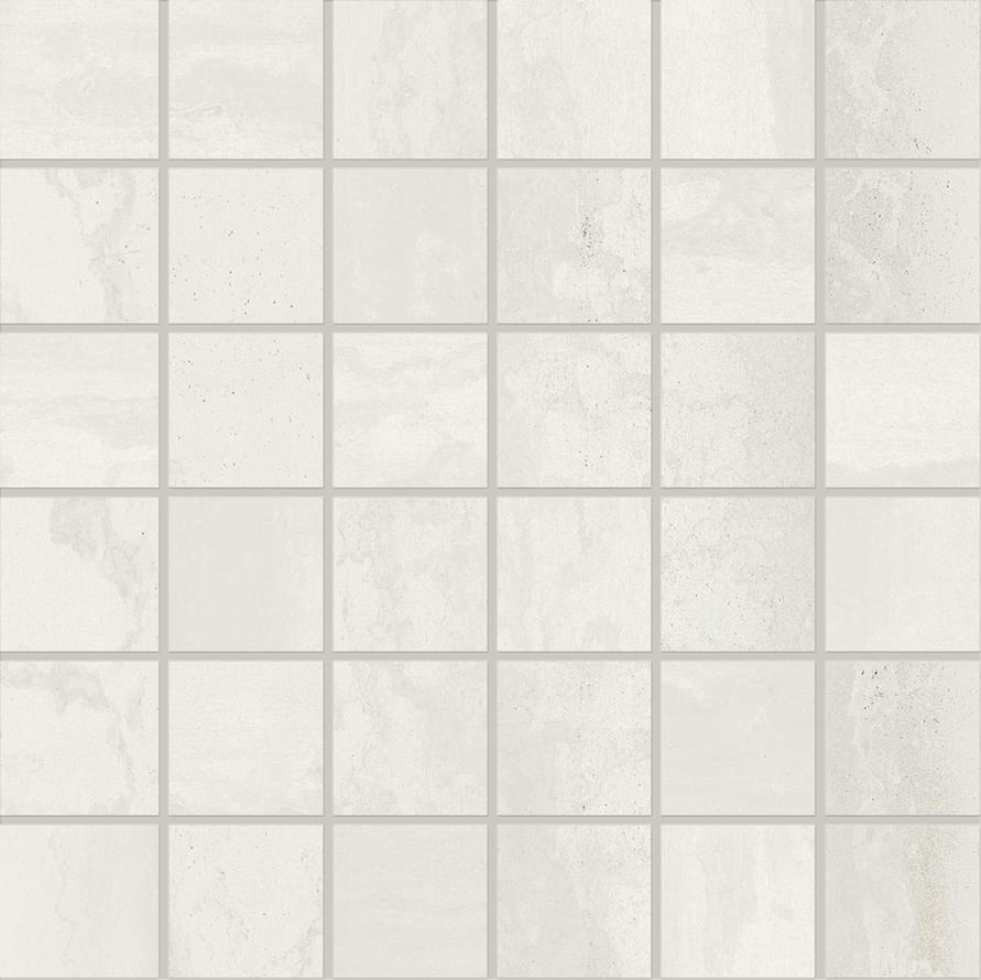 мозаика Metallica Mosaico 5x5 Steel White 30x30