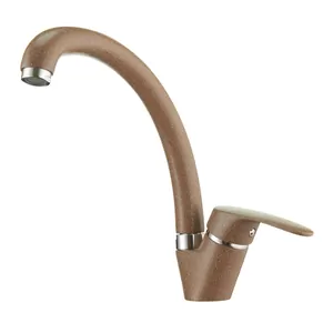 Смеситель AQUATON 1AX002FCXX270 для мойки, однорычажный, цвет: терракот