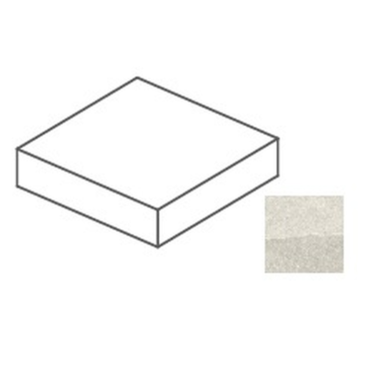 Impronta italgraniti Shale SL02L682AA Sand Elemento L Angolare 20mm 60x60x6,5 матовая