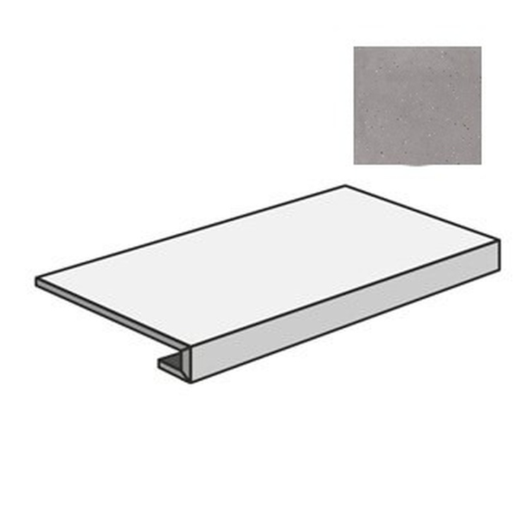 Sant Agostino Deconcrete CSAGDIGR12 De-Micro Grey 33x120 матовая