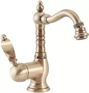 Смеситель CEZARES BSM2-02-M для биде, донный клапан, бронза/ручка металл