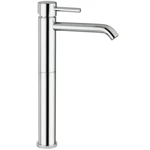 Смеситель для раковины Giulini Hi однозахватный, высокий излив 270мм, цвет: хром F6549/SC