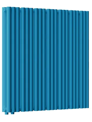 Радиатор стальной Empatiko V LR2 двухтруб 832х536х122 21 сек НЗ.подкл, 2430Вт, Dreamy blue