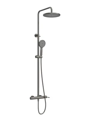 Душевая система CEZARES -CD-GM для душа,однозахватный,верхний/ручной душ,оружейная сталь