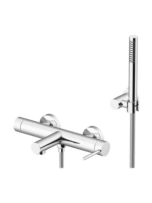 Смеситель GATTONI 9000/90CO для ванны/душа, настенный, хром