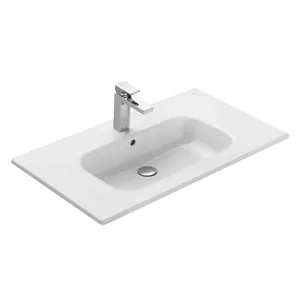 Раковина VICTORIA-N 80 732799C000 800x160x460 мм, керамика, цвет: белый