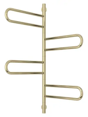 СУНЕРЖА 4.0-4С Полотенцесушитель 978х535, поворотный, 130Вт, шампань 020-0823-0978