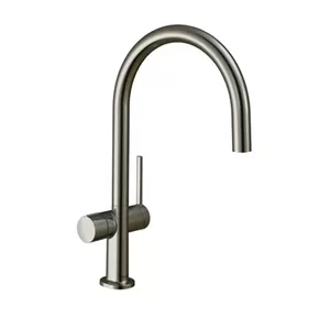 Смеситель Hansgrohe для кухни 220 с запорным вентилем, 1jet сталь 72805800