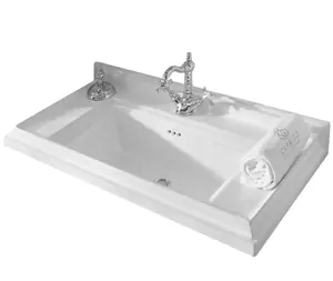 Раковина для тумбы Caprigo Гринвич 60 (608x526) белая UV-60