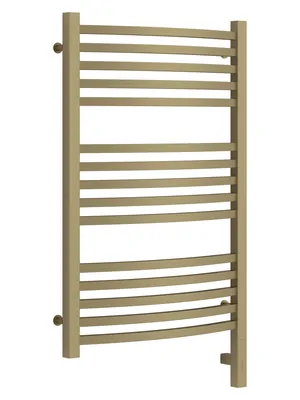 СУНЕРЖА Полотенцесушитель 800х500 (15ступ) матовое золото, МЭМ-правый 032-5705-8050