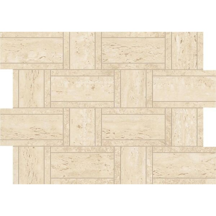 Atlas Concorde Marvel Travertine AF9N Sand Basketweave 35x47
