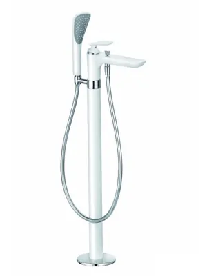 Смеситель KLUDI для ванны и душа (белый+хром) 525909175