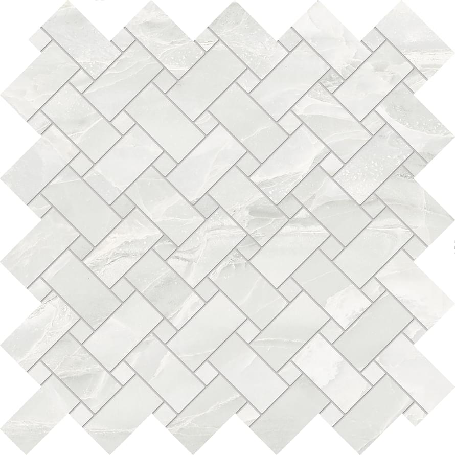 мозаика Tele Di Marmo Selection Intrecci White Paradise Naturale 30x30