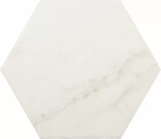Carrara Hexagon 20X17.5 матовая