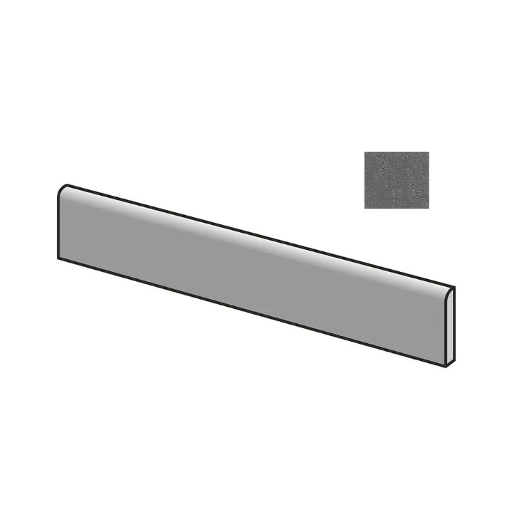 Sant Agostino Waystone CSABWYDA60 Battiscopa Dark 7,3x60 матовая