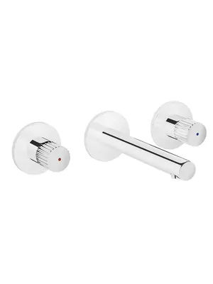 Смеситель для умывальника Vitra встраиваемый, двухзахватный, на 3 отверстия, хром A42582