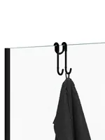 Крючок для душевой двери Decor Walther цвет: черный матовый 0900660