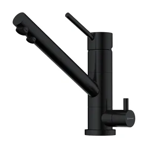 Смеситель для мойки Omoikiri -GB графит,с краном для питьевой воды 4994360