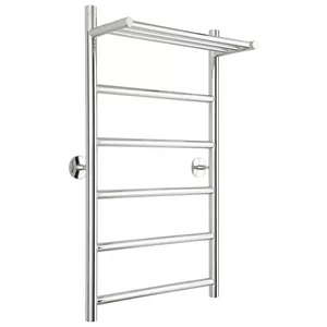 Полотенцесушитель водяной СТИЛЬЕ 800x400, нерж.сталь, универсальное подкл.,00654-8040