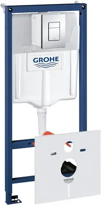 Grohe Инсталляция для подвесного унитаза 4в1 (клавиша Skate Cosmopolitan) 38775001