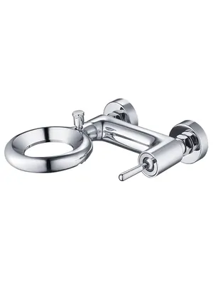 Смеситель Zeegres 12002001 для ванны/душа, настенный, однозахватный, излив 240мм