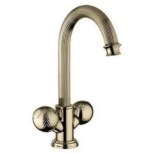 Смеситель CEZARES -LS2-02-M для раковины, с донным клапаном, бронза/ручки металл